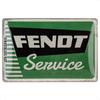 Nostalgic-Art Retro Tin Sign, 20 X 30 Cm, Fendt - Service - Gift Idea for Tractor Fans, Original Licensed Product (OLP), Made