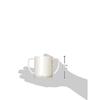 Lcup2 (Lcup Two) Made in Japan, Easy to Drink, Spill-Free L Cup, White, 11.4 x 12.1 cm