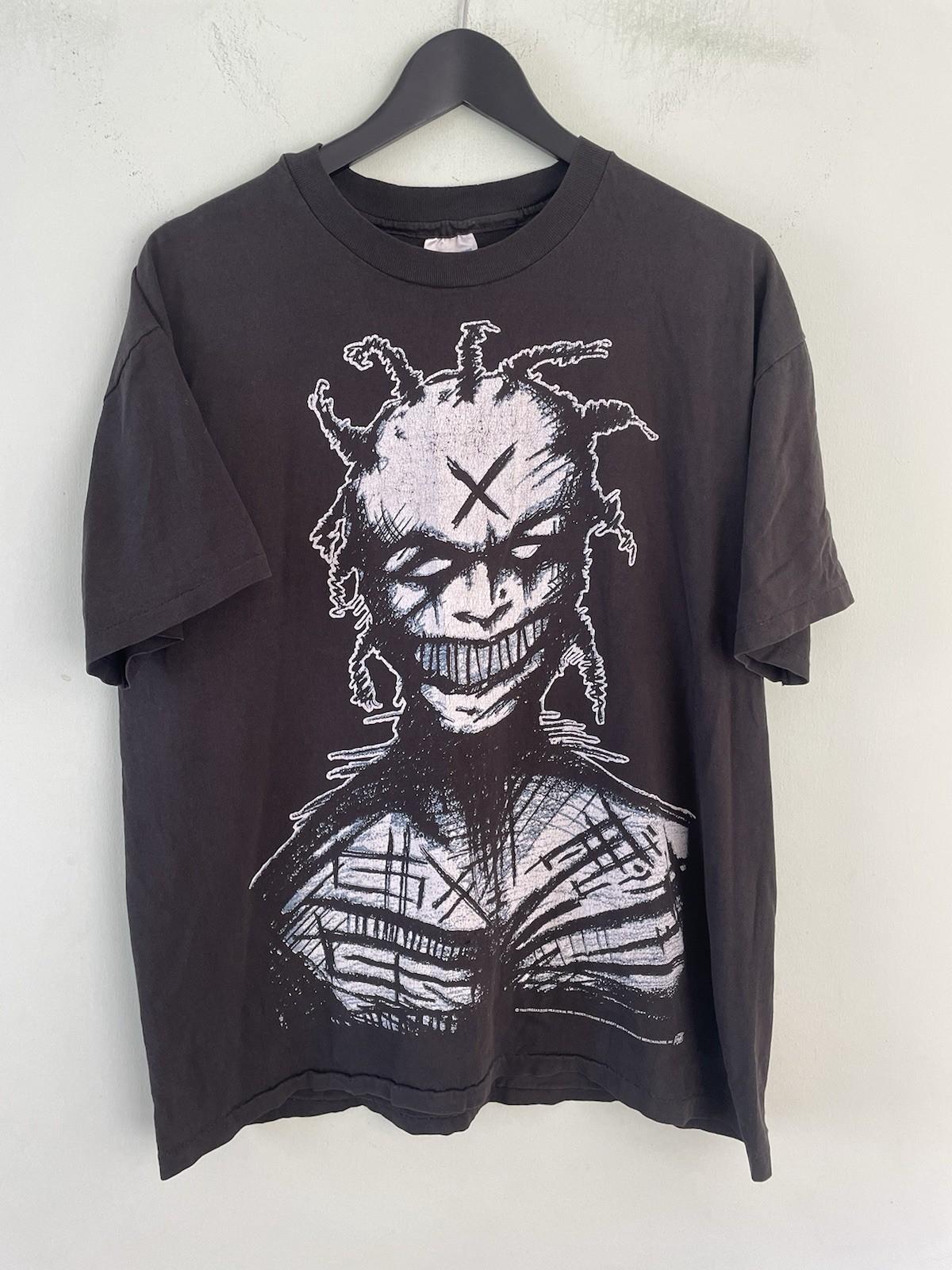 Vintage 1995 White Zombie Freakazoid Metal T Shirt XL S