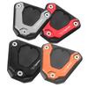 HUANGCJCJ FOR X500 x500 2023-2024 Aluminum Side Stand Extension Kickstand Plate Pad Motorcycle Accessories x500 Motorcycle Accessories (Black)