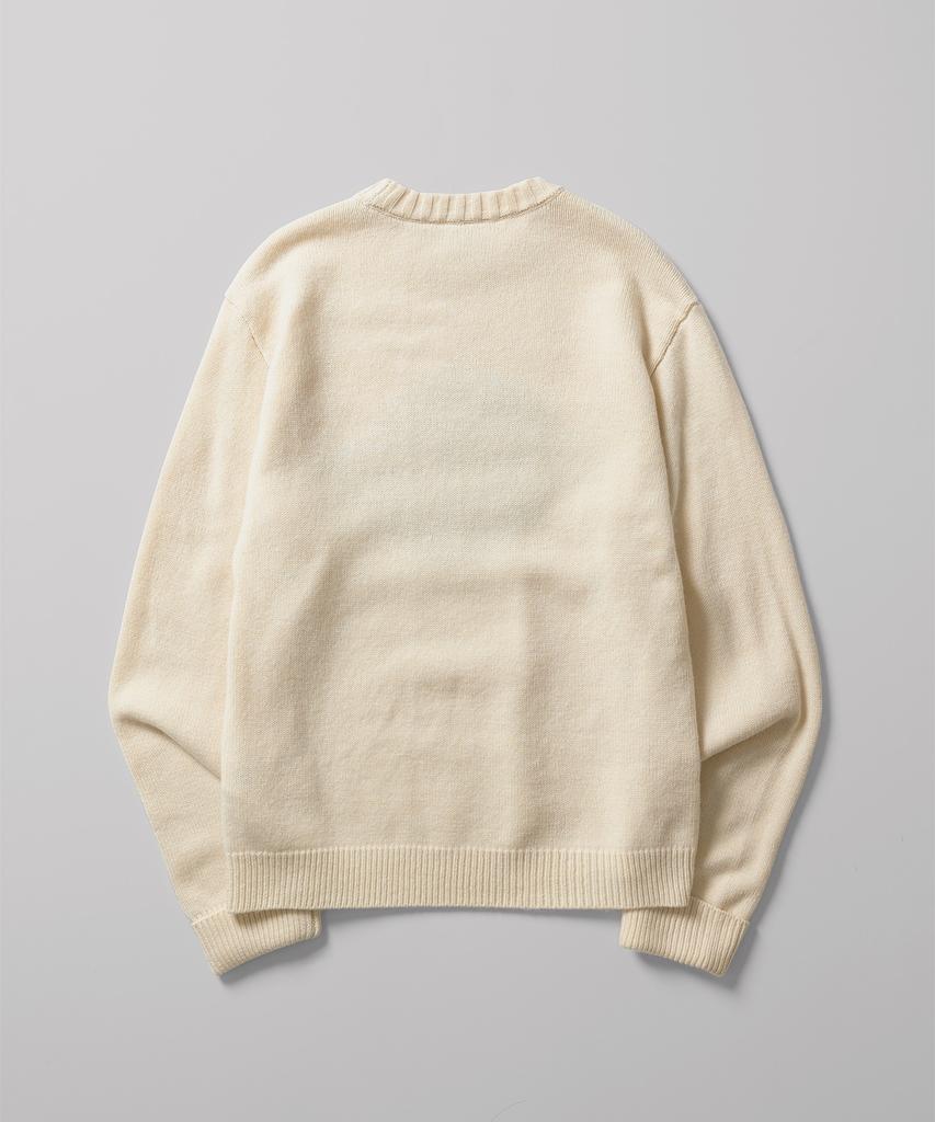 DICKIES Tree Logo Pullover Knit Cream