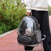 Portable Clear Pet Backpack Kennel For Cats & Small Pets Outdoor Breathable Backpack Adequate Ventilation Design Travel Kennel