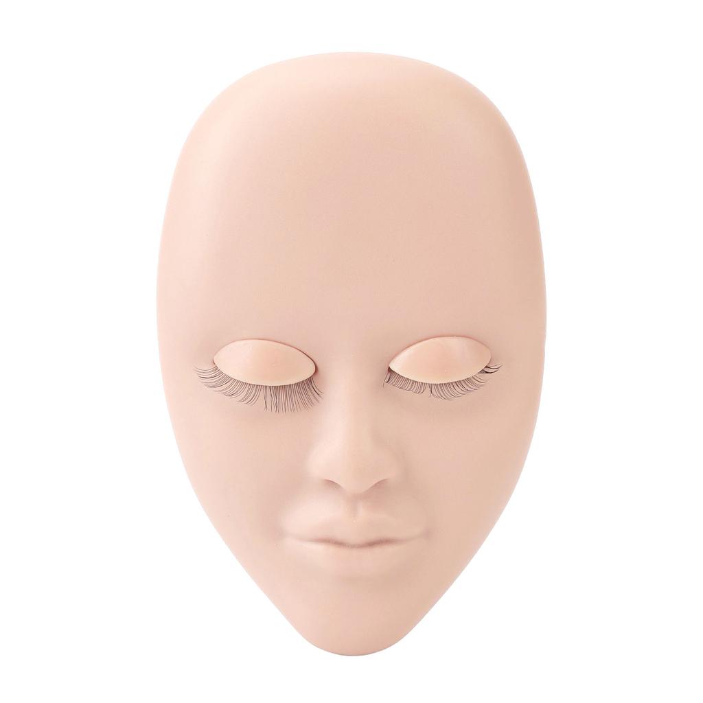 Lash Mannequin Head Eyelash Extension Practice Mannequin Makeup Mannequin Head for Beginner Pink