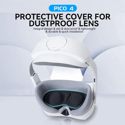 Yumuşak Lens Kapağı Toz Geçirmez Yıkanabilir Çizilmez Kapaklar Pico 4 Akıllı VR Gözlüklerle Uyumlu