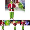 The Grinch Christmas Costume Cosplay Outfit For Adults Holiday Party