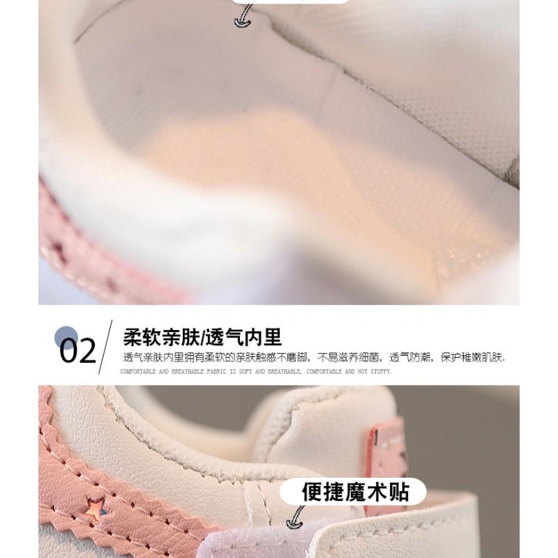 Scarpe da ginnastica luminose per bambini Piccoli 1-6 anni Suola morbida Antiscivolo Scarpe da passeggio con luci LED Fodera in rete Chiusura