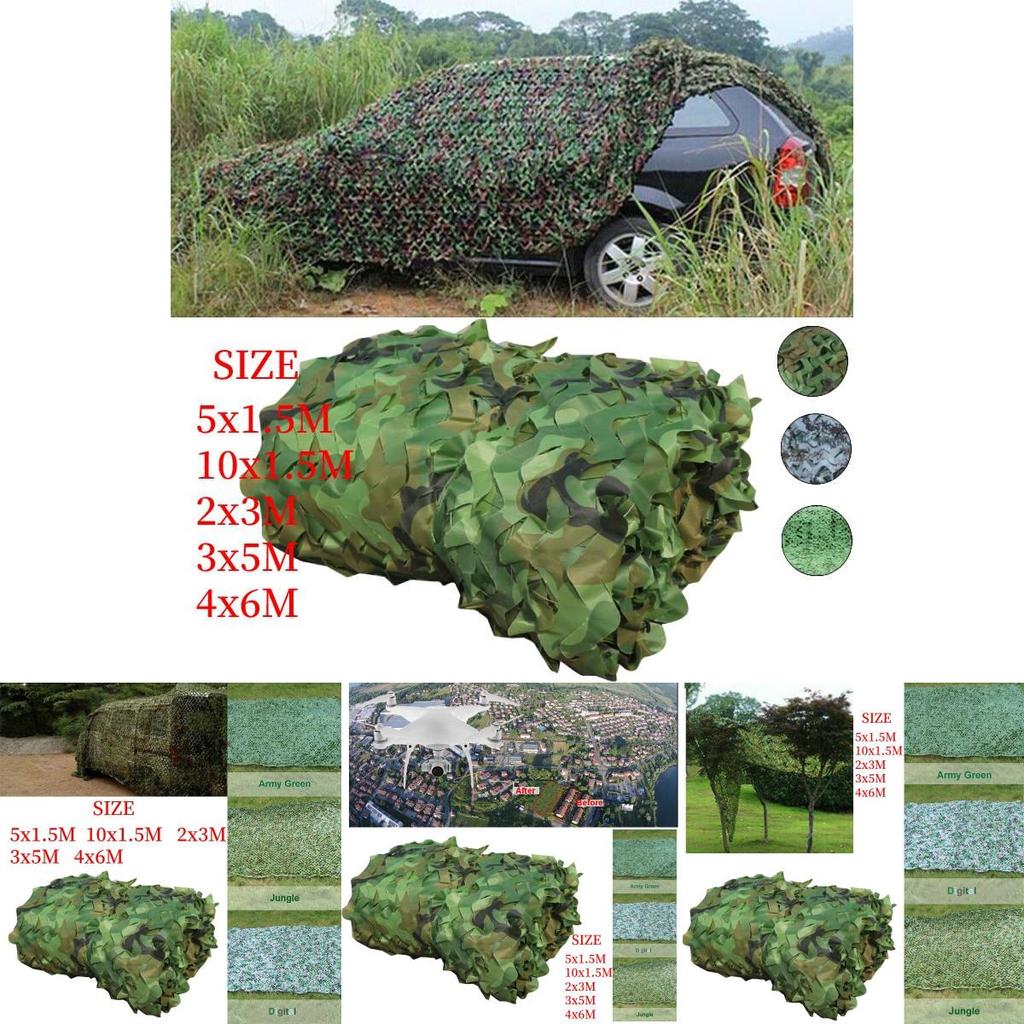 Rede de Camuflagem Pesada Rede de Camuflagem Para Caça Tiro e Uso Militar