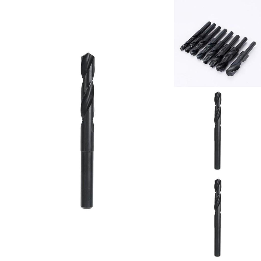 Durable Black Round Shank Drill Bit Ideal For Steel And Wood Drilling