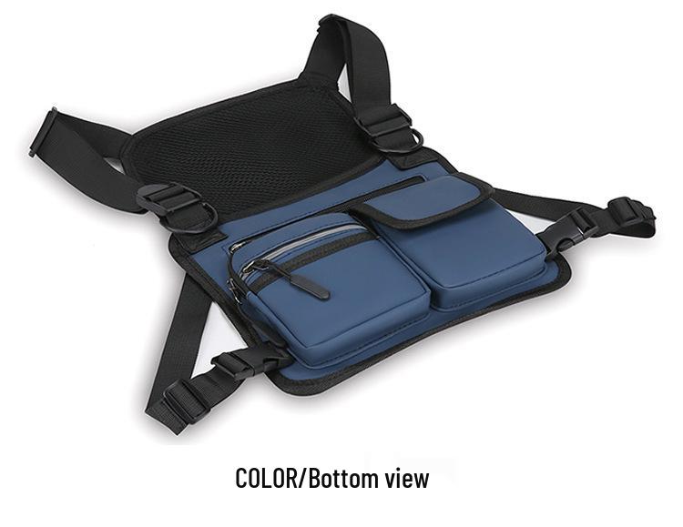 Men's Tactical Workwear Chest Bag - Trendy & Functional Outdoor Sports Vest