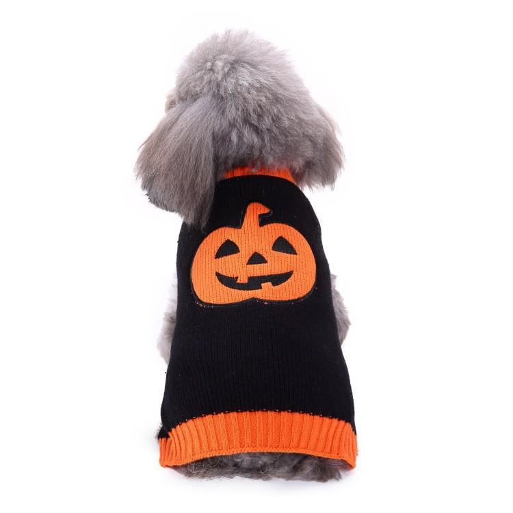 Autumn/Winter High Neck Christmas Dog Sweater - Warm Knitwear for Pets