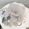 Girls' Winter Furry Lei Feng Hat with Cute Bear Ears and Face-Revealing Design for Northeast China