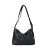 Retro Hobo Bag Crescent Shoulder Bag with Adjustable Strap Faux Leather Crossbody Bag Ladies Purse for Date Commuting Street