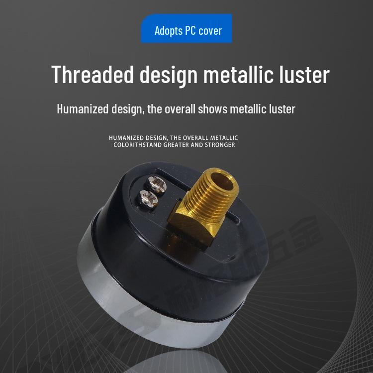 Axial Air Pressure Gauge with Edge Y40/Y50 PSI Radial Regulator