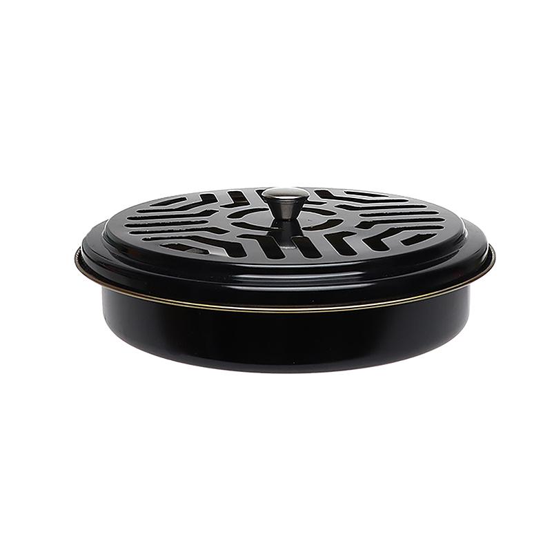 Mosquitoes Coil Holder Tray Frame Stainless Steel Round Rack Plate For Spirals