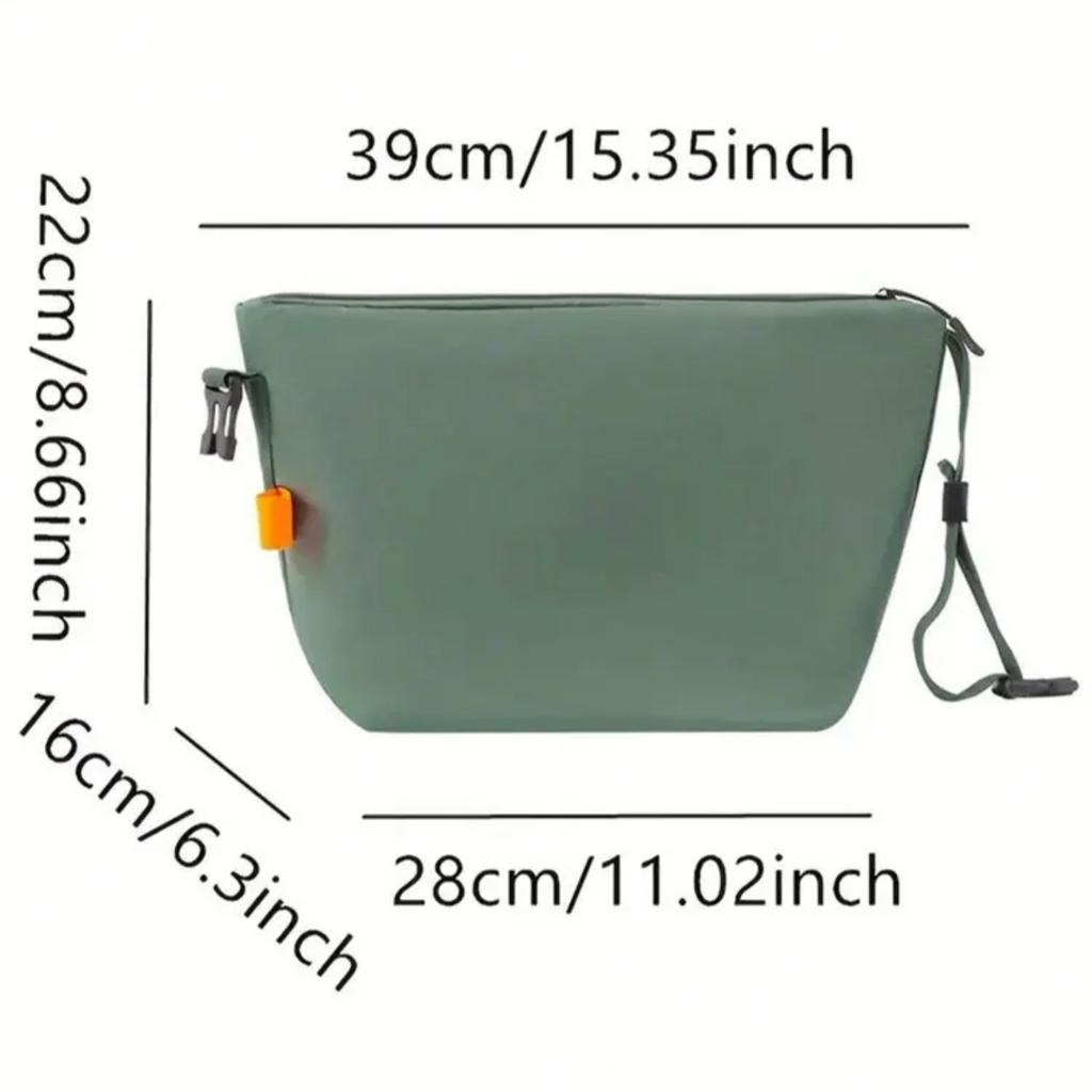 Foldable Insulation Bag,Large Capacity Office Lunch Bag,Thick Aluminum Foil Insulation Bag,Can Hold Lunch Boxes,fruits,snacks