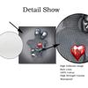 3D Visual Gold Silver Metal Figure Art Statue Canvas Painting Romantic Abstract Posters and Prints Wall Pictures Modern Home Decor for Living Room