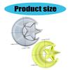 Sturdy Star and Moon Silicone Mold Round Tray Home Accessory for Crafting Supplies and Creative Storage Solution