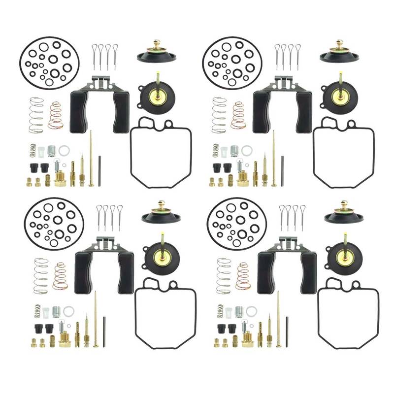 

16100-463-004 4 Sets Carburetor Repair Carb Rebuild Kit Fit For Honda Goldwing 1100 GL1100A Aspencade GL1100I Interstate