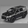 1/32 Scale Diecast Alloy Car with Sound & Light Pullback for Lexus (LX570 SUV) - Toy Gift