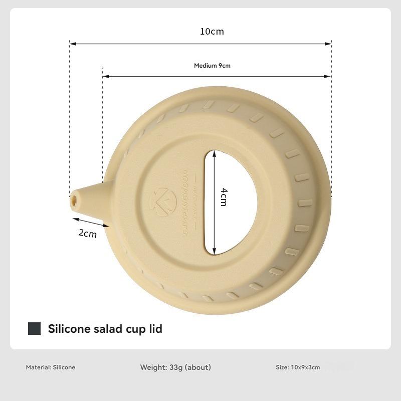 S-GF Food-Grade Silicone Lid for Sierra Cups Camping Coffee Pour-Over Kettle Lid & Universal Lid for Titanium Sierra Cups