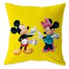 Federa per Cuscino Cartone Animato Disney Federa per Cuscino da Abbraccio Copricuscino Mickey Minnie Cuscino per Divano Cuscino per Scuola Materna Regalo 40x40cm 45x45cm