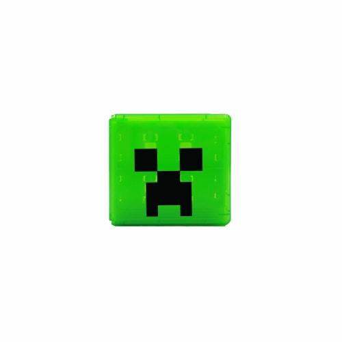 [Nintendo Licensed Product] Card Case for Nintendo Switch Card Pocket 24 Minecraft Creeper