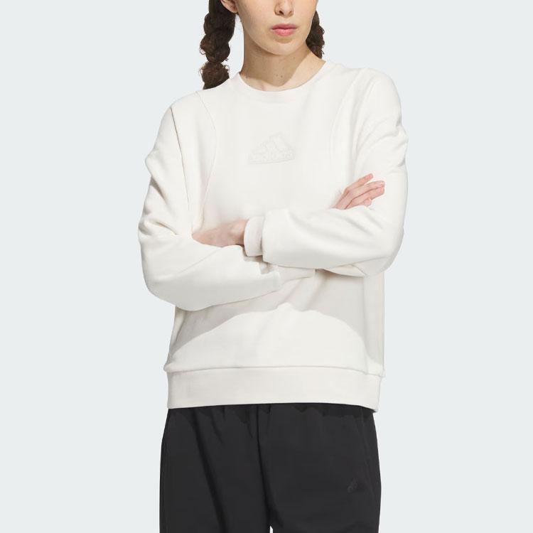 New Adidas CITY ESCAPE Sweatshirts Women's Pink White IP7072