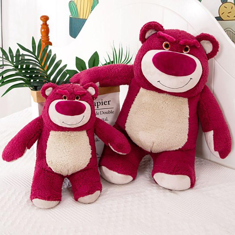Cuddly Toy Story Lotso Strawberry Bear Plush Toy Stuffed Doll Gift For Kids
