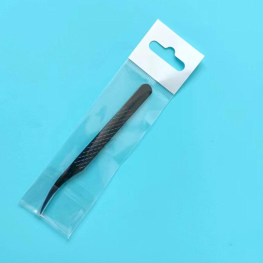 Мини-зажим для наращивания ресниц Dolphin Gold Feather для художников