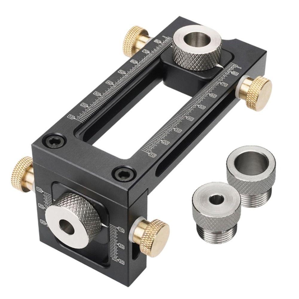 Alignment Drill Puncher Locator 2 in 1 Drill Guide Punching Punch Positioner  Bed Cabinet