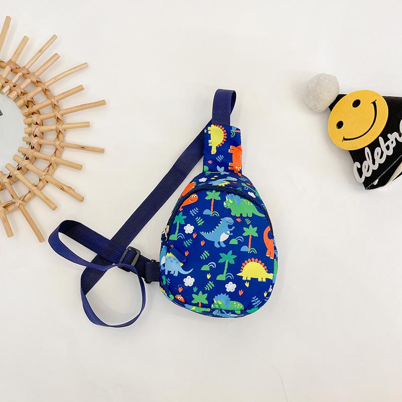 Dinosaur Kids Cartoon Single Shoulder Crossbody Chest Bag Kids Gift Fashion