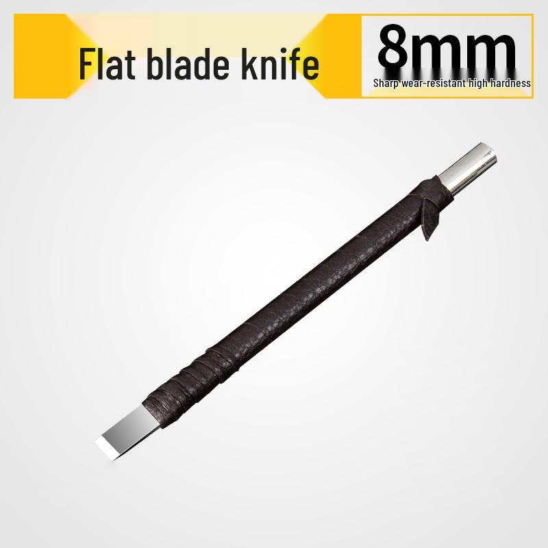 Hard Alloy Seal & Carving Tool Set: Tungsten Steel Knives for Wood, Stone, and Lettering