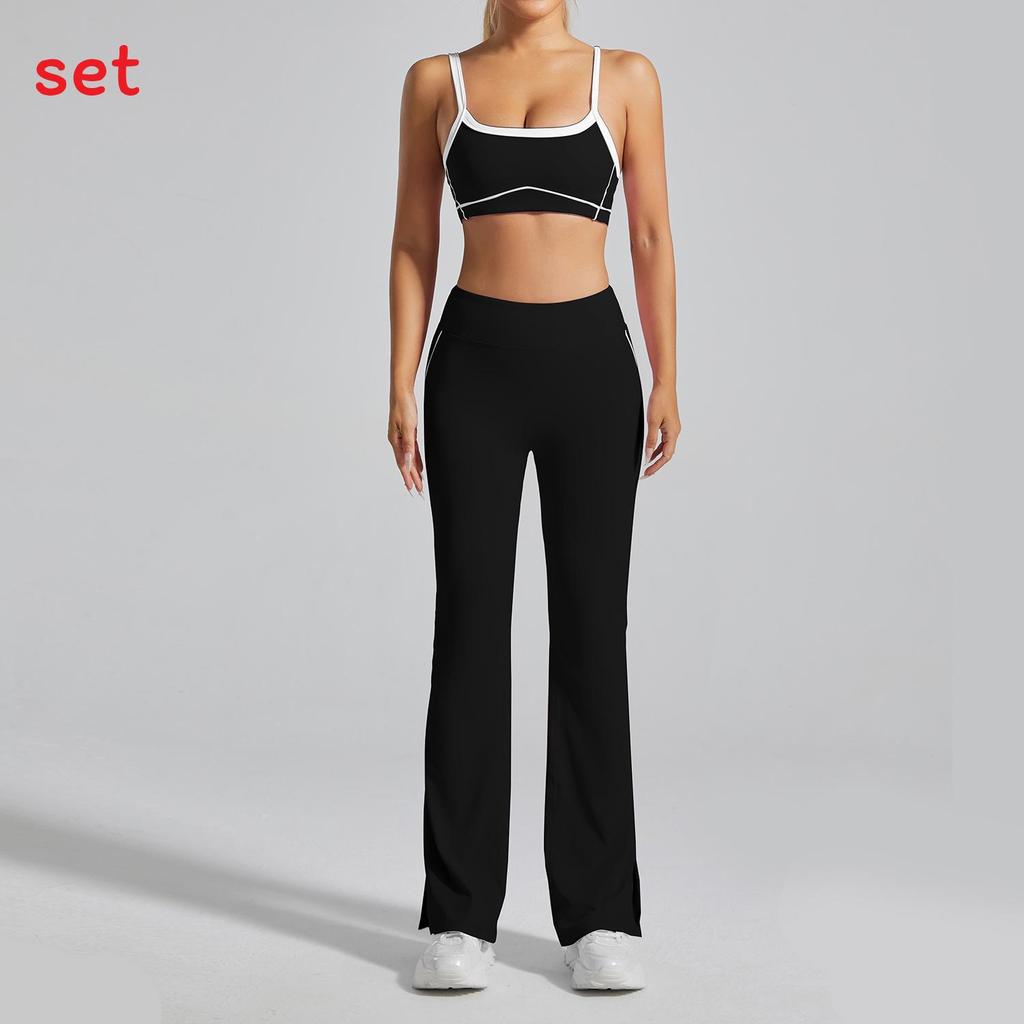 Abstract Sportswear Set For Women With Quick Dry Fabric Perfect For Running And Fitness Activities