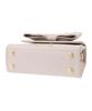 Maison de Fleur Damen-Handtasche mit Perlenband, Schwarz