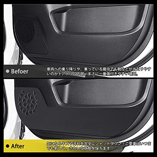 GIMUYA Toyota New Voxy Noah 90 Series Door Kick Guard VOXY NOAH 90 Series Door Trim Guard ZWR9#W MZRA9# January 2022 - Current Model Specially De