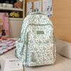 Schoolbag new schoolbag women's high value large capacity love printing girls travel backpack small fresh middle school backpack