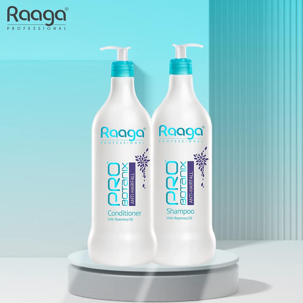 Raaga Professional Pro Botanix Rosmarin Spülung Für Stark Aussehendes Haar Glattes Finish Tägliche Pflege 1000 ml