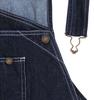 Big M1 Mc.S.P Denim Overalls, Navy, 1154-5301-2 [Sizes 3L, 4L, 5L, 6L, and 8L] Men's Plus Size [Size 3L]