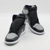 555088-036 Nike Jordan 1 High OG Rebellionaire Black White Particle Grey