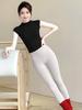 Shuangxi Women's Red Yoga Top: Stunning Autumn/Winter Pilates Fitness Wear, New Year Sports Vest