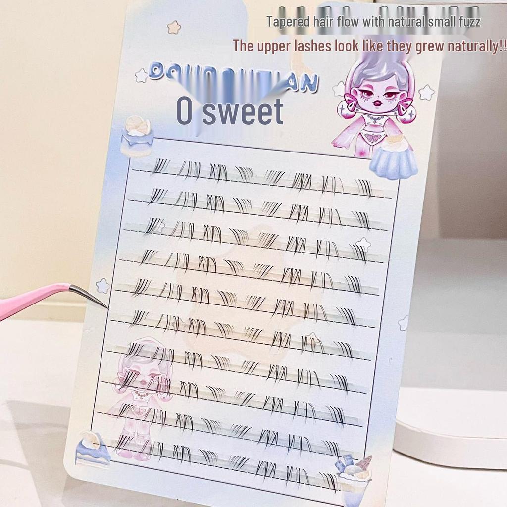 Sweet & Natural Ultra-Fine Lower Lashes: Messy & Realistic, Mimicking Natural Wild Fairy Lashes