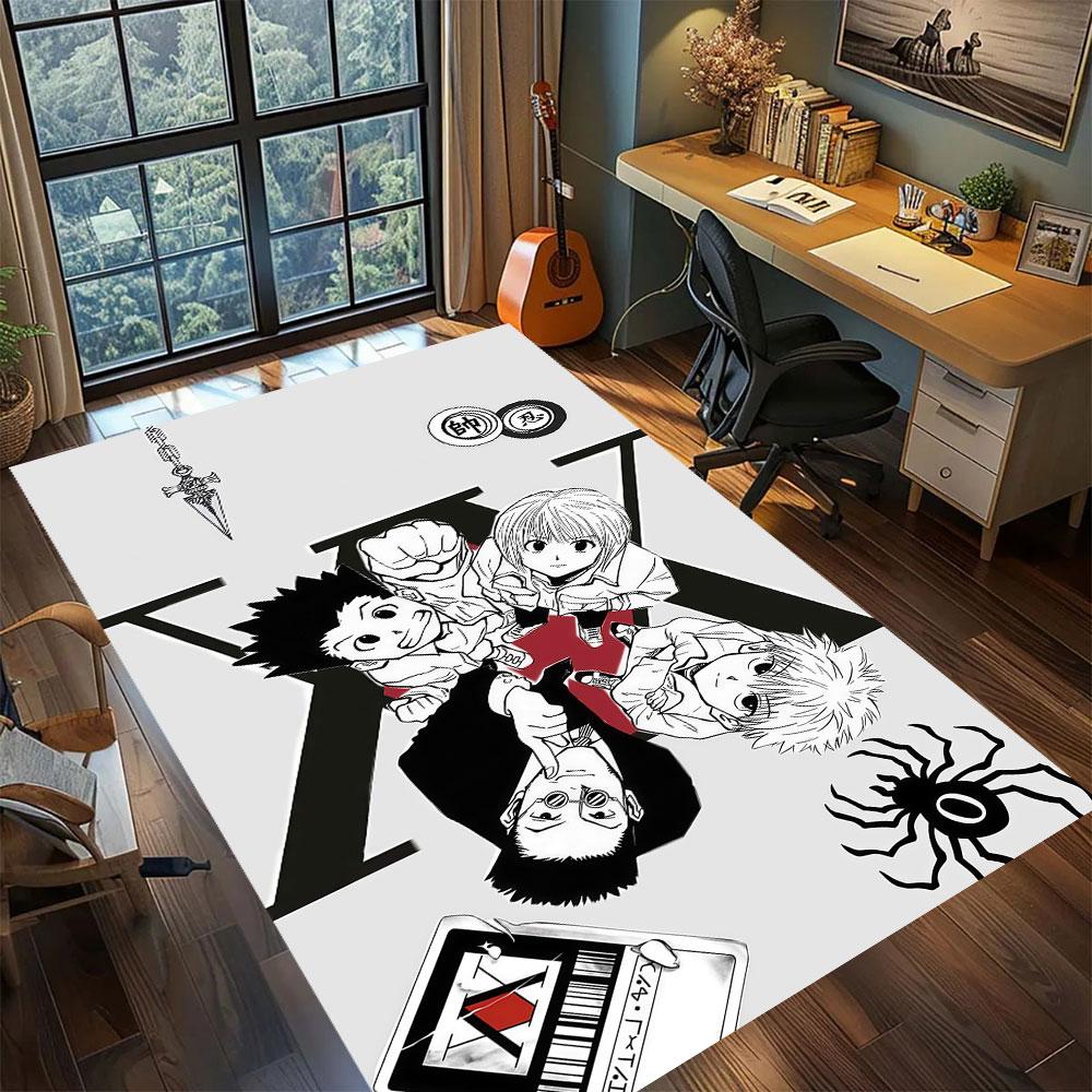

Hunter anime character Carpet for Living Room Bedroom Home Decor Cool Movie Mat Play Floor Mat 60x90cm