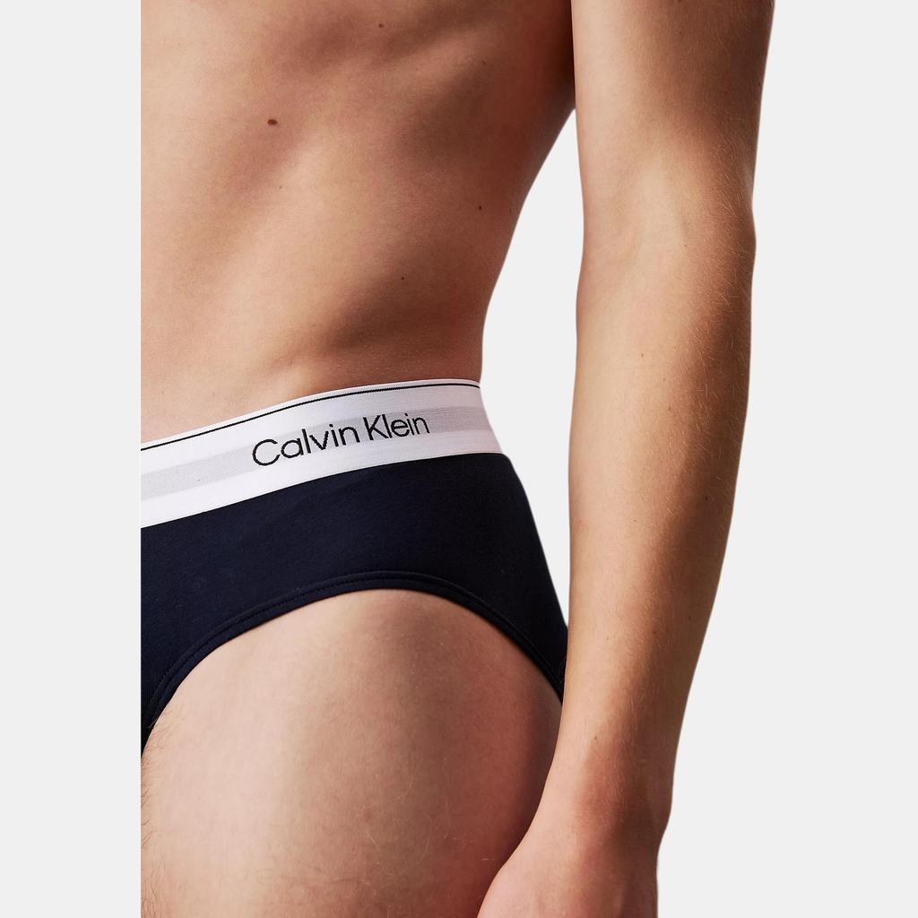 Calvin Klein Comfortable Casual Logo Waistband Mid-Rise Triangle Underwear 3-Pack Men underwear LV00NB4388-WCN