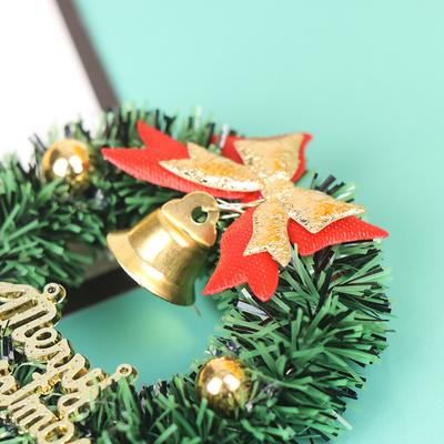 1:6 Dollhouse Miniature Christmas Garland Wreath Model Doll Christmas Decor Toy
