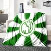 Desamparados Design Flannel Blanket, Soft Polyester, Modern Design, All-Season for Camping, Travel, Gifts for Holidays or Birthdays