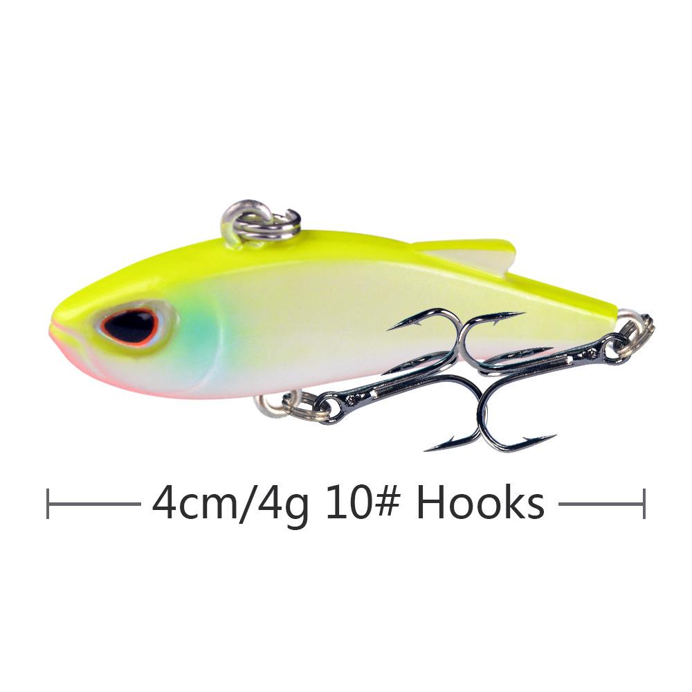 

Дальнобійна металева наживка mini VIB 4 см/4 г