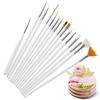 15pcs/lot Fondant Cake Painting Brush Icing Pastry Brushes Cake Decorating Tools Baking Accessories Fondant Cake Carving Pen