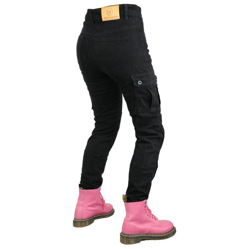 Womens Motorcycle Riding Pants With Integrated Impact Protection Casual Biker Jeans Cycling