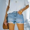 Women's Denim Classic Versatile High Waist Fashionable Shorts