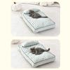 Large Dogs Dog Bed With Pillow Washable Super Soft Comfort Sleeping Blanket Anti-Slip Bottom Removable Cover Mattress Supplies